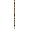 Ekena Millwork Angel Ceiling Medallion (Fits Canopies up to 4 3/8"), Hand-Painted Brass, 20 7/8"OD x 3 5/8"ID x 1"P CM20ANBRS - alternate 5